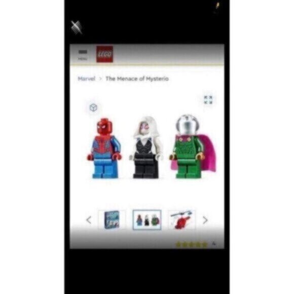 Lego Marvel - SPIDERMAN  The Menace of Mysterio - 163 piece set - Picture 5 of 6
